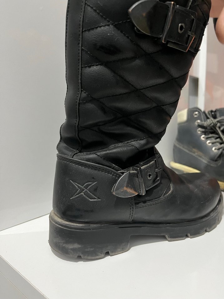 Kız Çoçuk siyah bot kinetix - Görsel 5