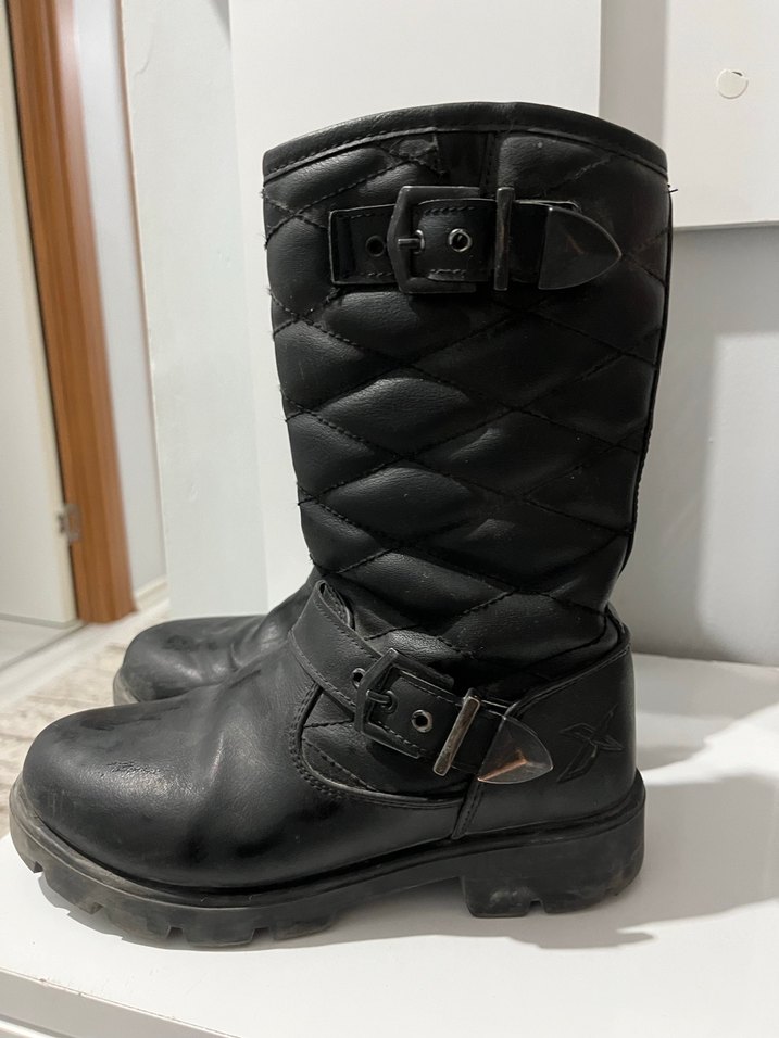 Kız Çoçuk siyah bot kinetix - Görsel 2