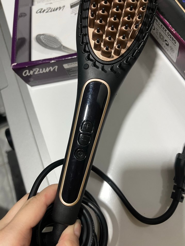Arzum taraklı saç düzleştirici - Görsel 5
