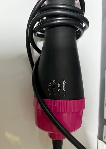 Renkli Pembe 3'ü 1 Arada Saç Şekillendirici - Görsel 4