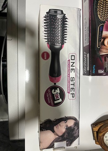 Renkli Pembe 3'ü 1 Arada Saç Şekillendirici - Görsel 3