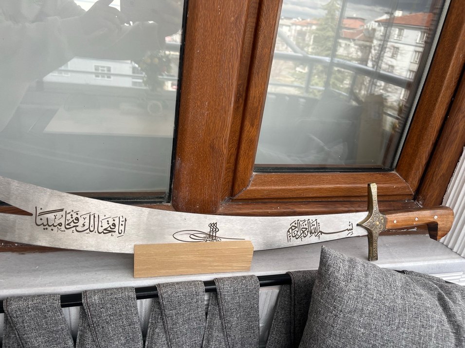 Standlı dekoratif Kılıç - Görsel 3