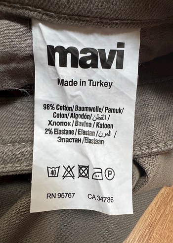 Mavi Kot Pantolon - Görsel 5