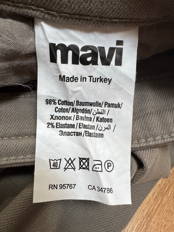 Mavi Kot Pantolon - Görsel 5