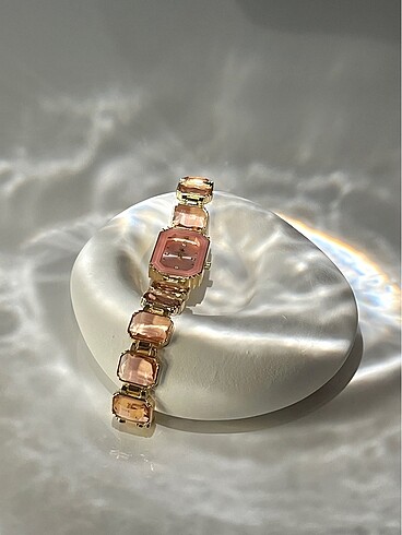 Beden pembe Renk Swarovski pembe saat