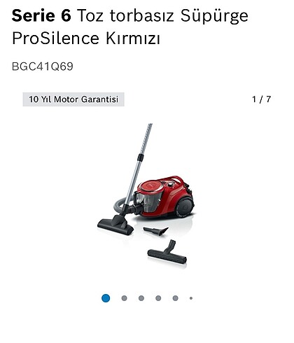 Toz torbasız süpürge