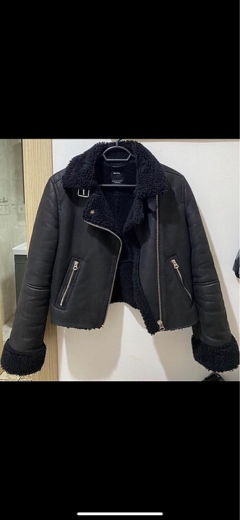 bershka biker mont