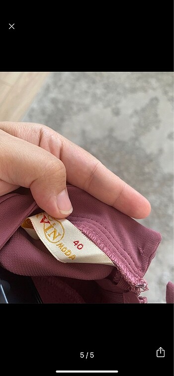 40 Beden pembe Renk Tesettür tunik