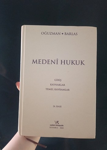 Oğuzman-Barlas Medeni Hukuk Kitabı 26. Baskı