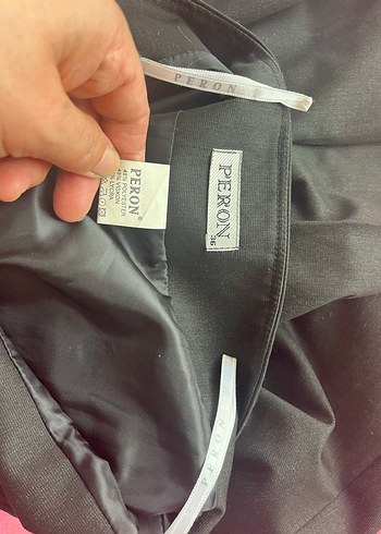 Kız Çocuk Gri Pileli Etek - Görsel 4