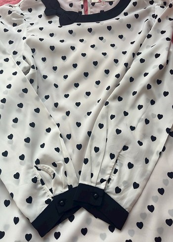 Pamuklu Uzun Kollu Bluz - Görsel 2