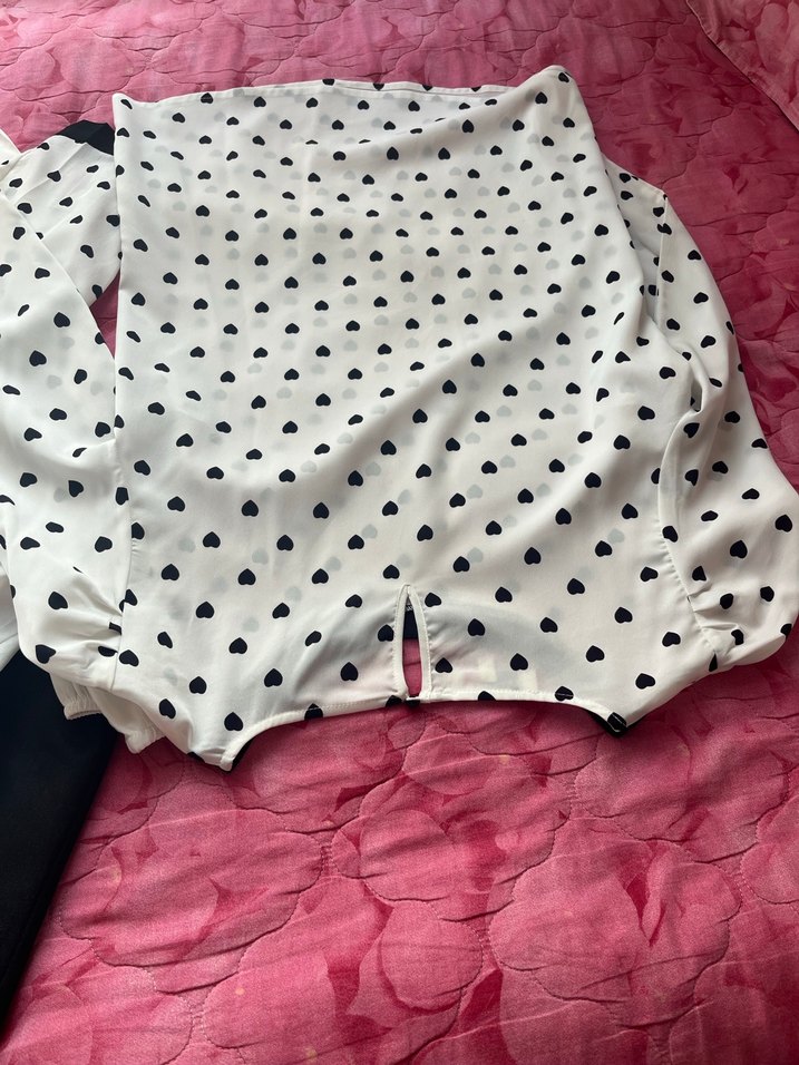 Pamuklu Uzun Kollu  Bluz - Görsel 5