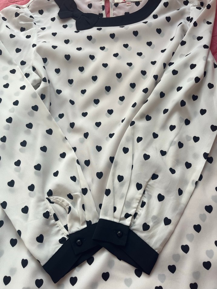 Pamuklu Uzun Kollu  Bluz - Görsel 2