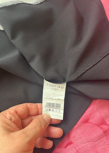 Yeşil Siyah Kısa Kollu Bluz - Görsel 5