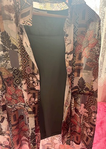 Bohem Çok Renkli Desenli Kadın Gömlek - Görsel 5