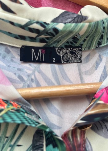 Bohem Renkli Desenli V Yaka Gömlek - Görsel 3