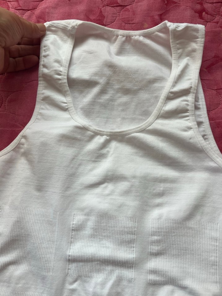 Beyaz Slim Fit Hemşirelik Korsesi Midi Boy - Görsel 3