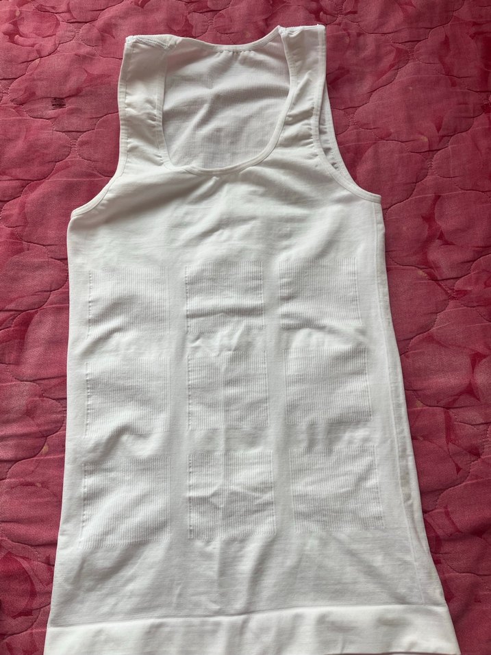 Beyaz Slim Fit Hemşirelik Korsesi Midi Boy - Görsel 2