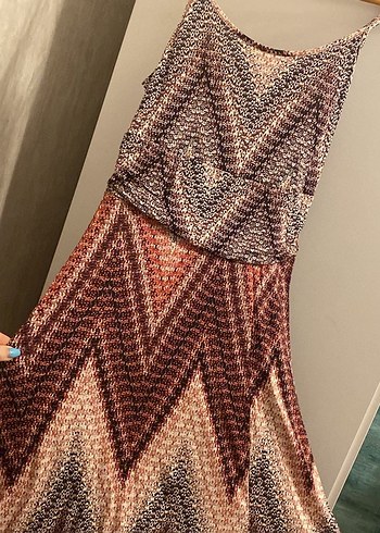 missoni desen elbise