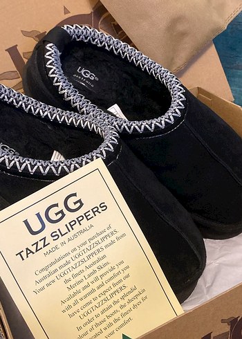 39,5 Beden Siyah UGG Tazz Kadın Terlik