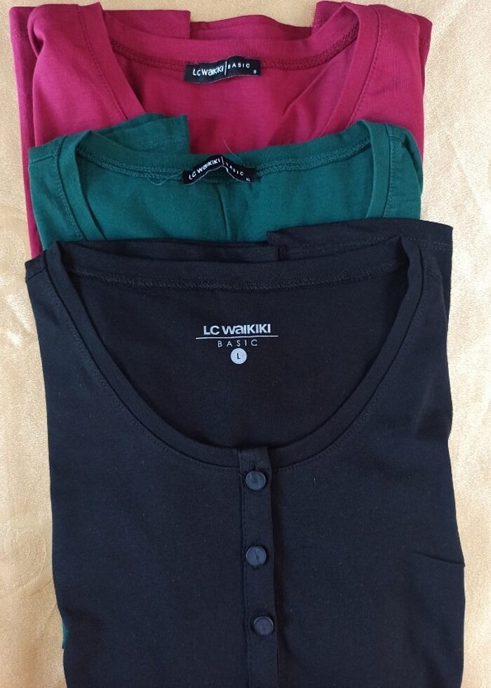 Kapri kol tişört  - Görsel 3