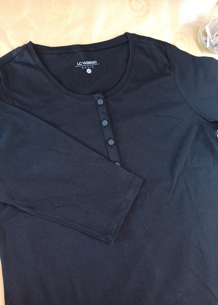 Kapri kol tişört  - Görsel 4