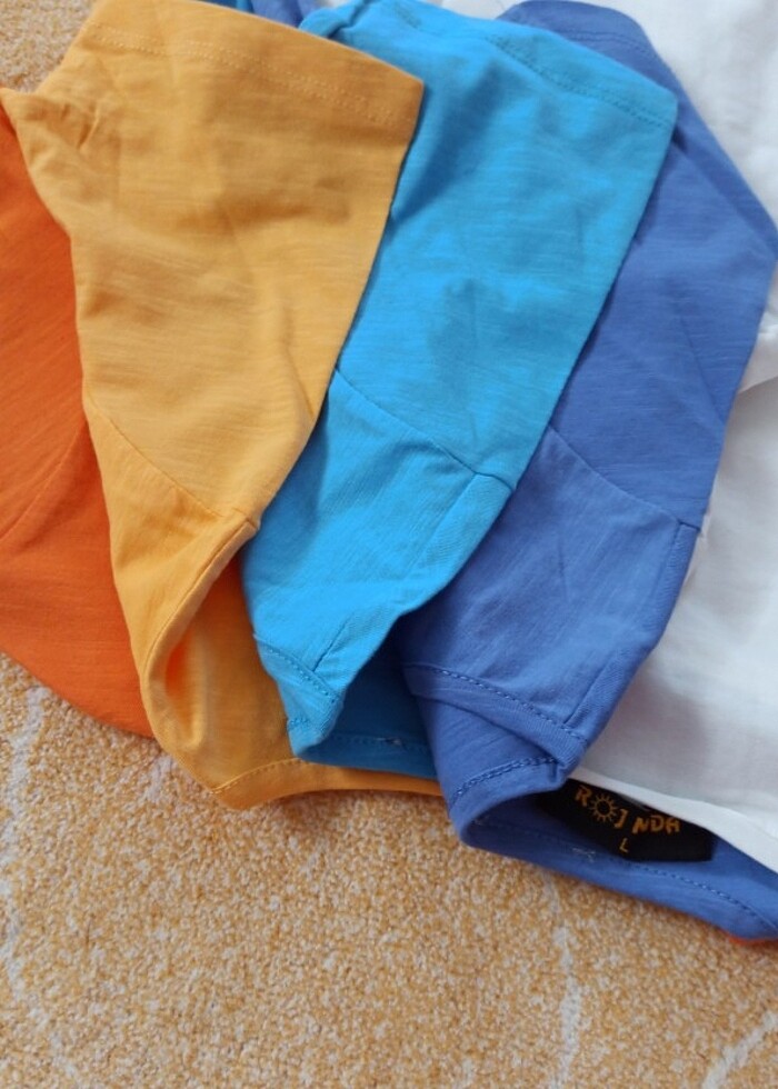 Yuvarlak yaka t-shirt  - Görsel 2