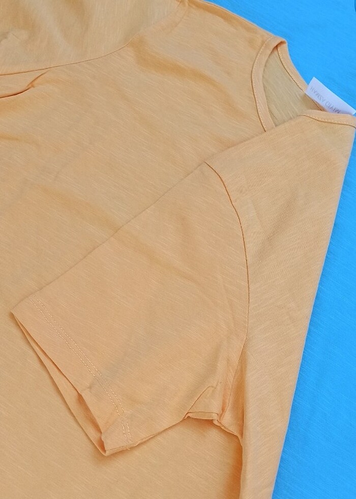 Yuvarlak yaka t-shirt  - Görsel 3