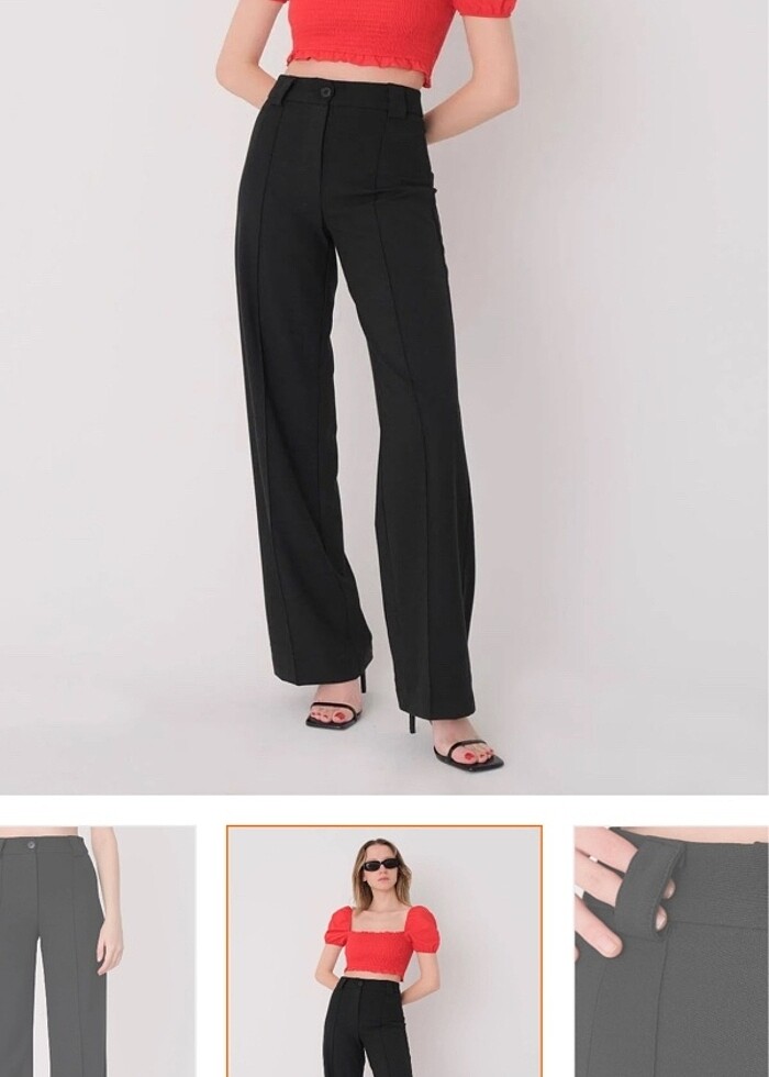 siyah pantolon - Görsel 3