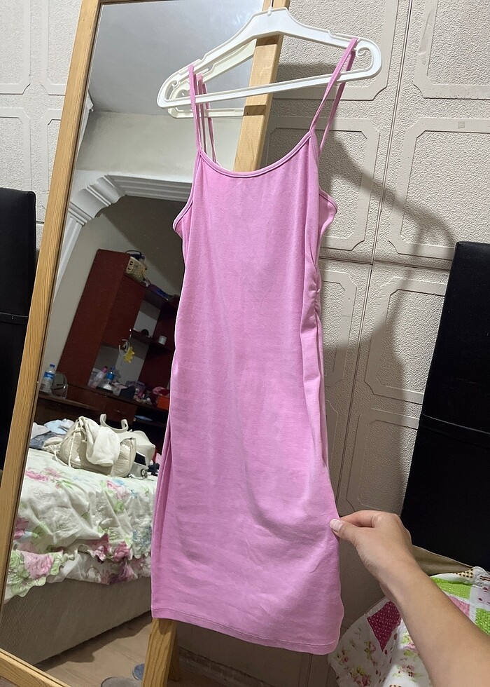 bershka kısa elbise - Görsel 2