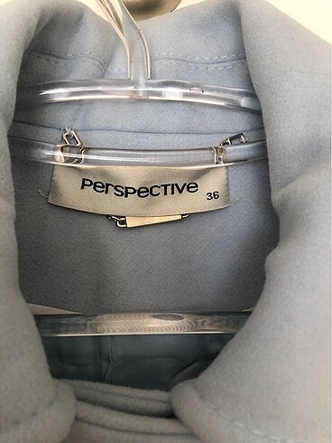 s Beden mavi Renk PERSPECTİVE KABAN