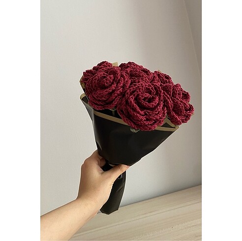 xs Beden bordo Renk Gül buketi