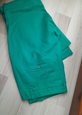 l Beden yeşil Renk Su yeşili pantolon
