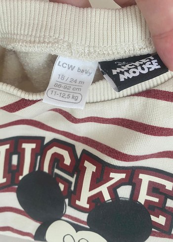 18-24 Ay Beden LCW 18-24 Mickey Mouse Üst
