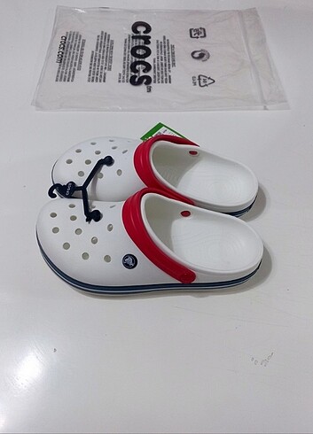 35 Beden beyaz Renk Crocs terlik sandalet yeni sezon 