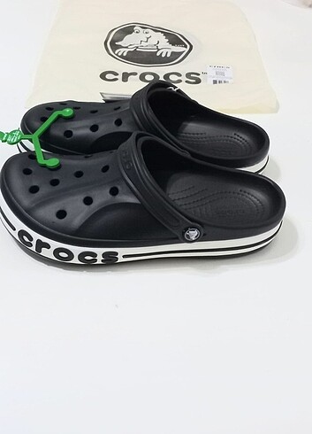 45 Beden siyah Renk Crocs terlik sandalet yeni sezon 