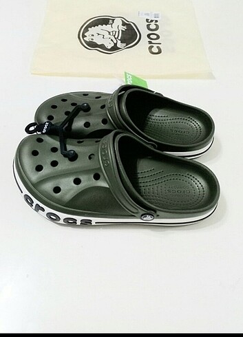 37 Beden haki Renk Crocs terlik sandalet yeni sezon 