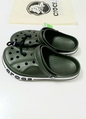 42 Beden haki Renk Crocs terlik sandalet yeni sezon 