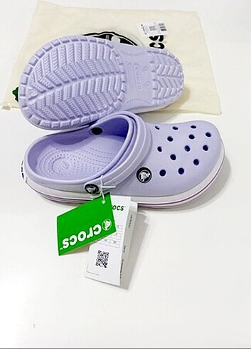 37 Beden mor Renk Crocs terlik sandalet yeni sezon 