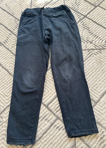6 Yaş Beden Lacivert Erkek Çocuk Bol Kesim Denim Pantolon