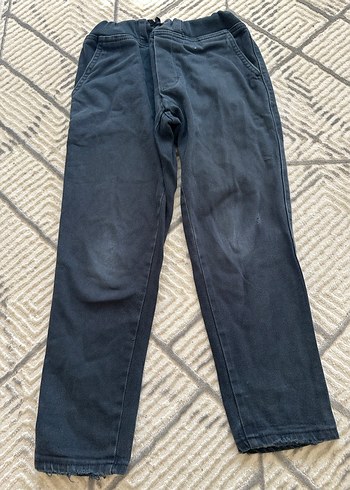 Lacivert Erkek Çocuk Bol Kesim Denim Pantolon