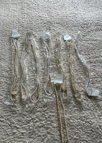 Zincir Detaylı Bohem Kadın El Zinciri Beyaz - Görsel 3