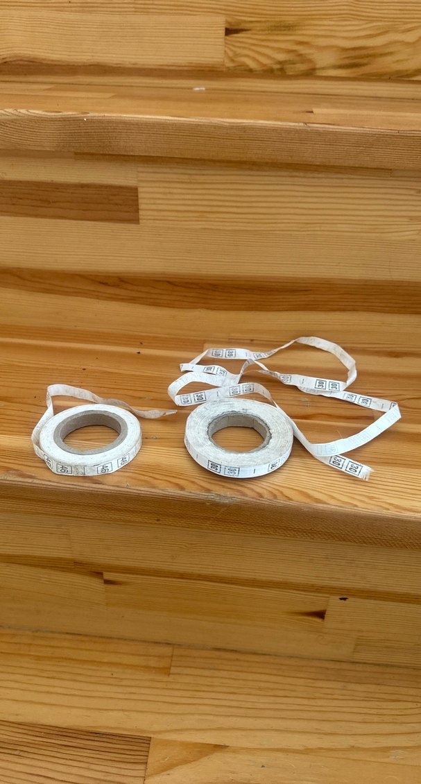 Baskılı Beyaz etiket bedeni - Görsel 3