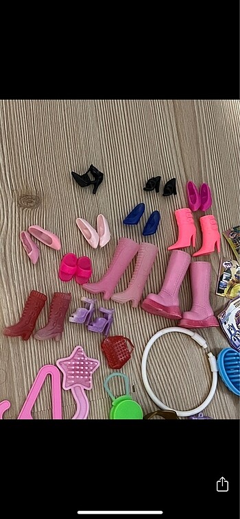 Beden Renk Barbie aksesuarları