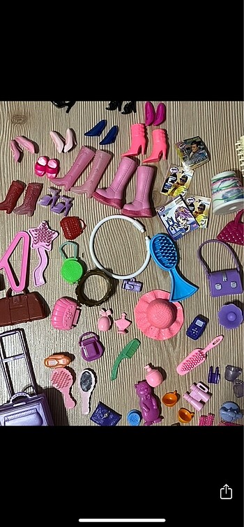 Beden Barbie aksesuarları