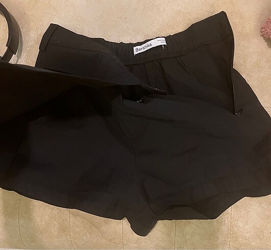xs Beden Bershka şort etek siyah