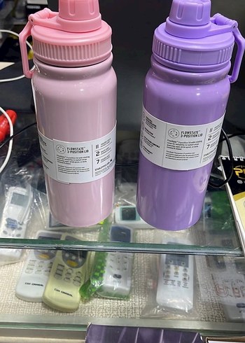 Pastel Pembe Çocuk Termos Şişesi - Görsel 2