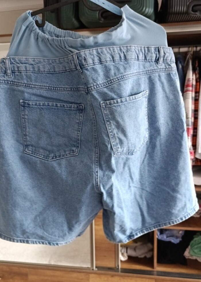 Hamile kot şort  - Görsel 2