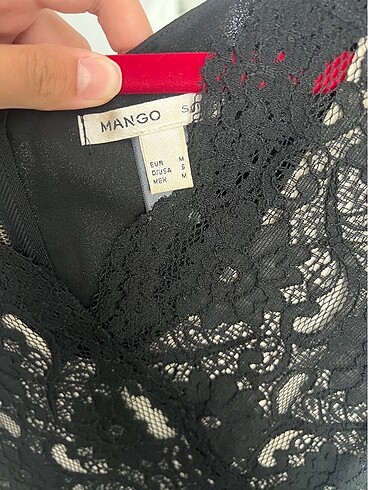 m Beden Mango elbise