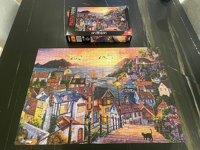 Puzzle 1000 parça eksiksiz